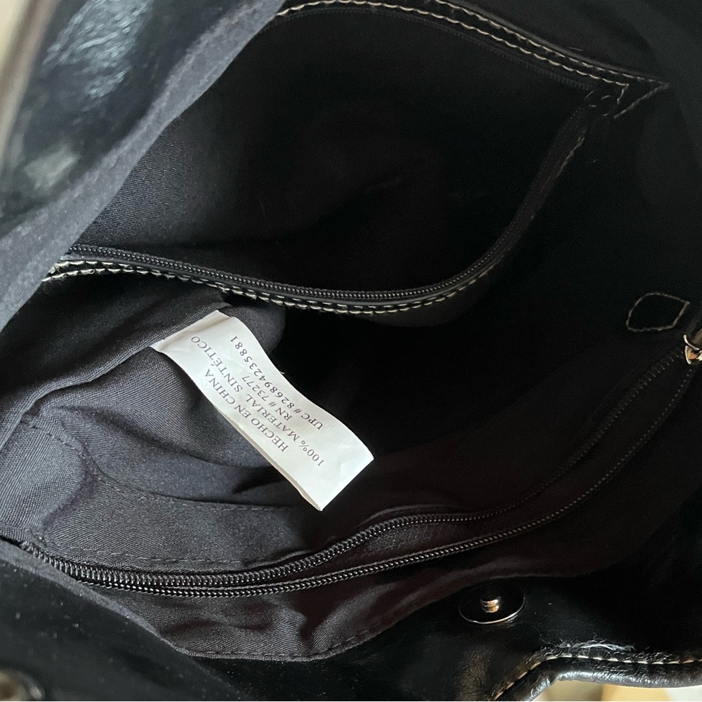 Croft and barrow Beautiful black leather purse - Picture 9 of 9